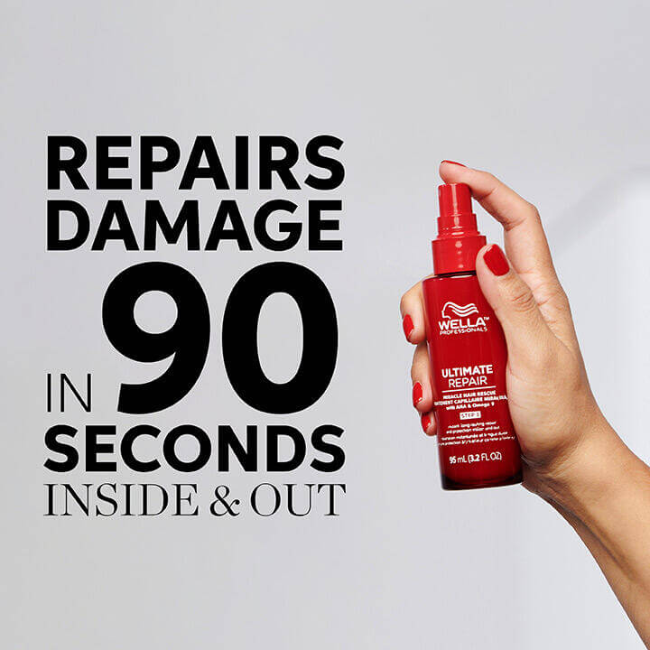 WELLA ULTIMATE REPAIR MIRACLE HAIR RESCUE Un eccezionale trattamento senza risciacquo per capelli sfibrati