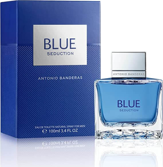 Antonio Banderas Blue Seduction Eau de Toilette 100ml Spray - Luxuryhaircenter