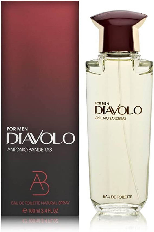 Antonio Banderas Diavolo For Men Eau de Toilette 100ml Spray - Luxuryhaircenter