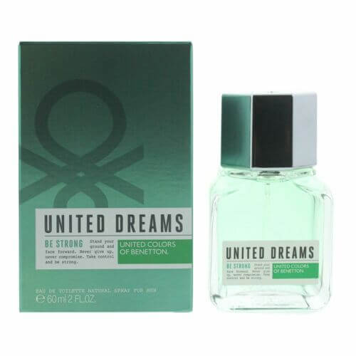 Benetton United Dreams Men Be Strong Eau de Toilette 60ml Spray - Luxuryhaircenter