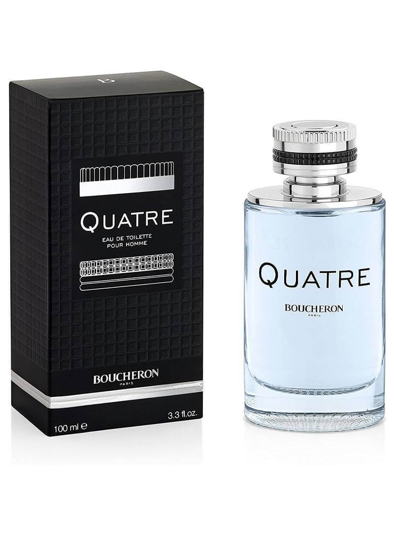 Boucheron Quatre Pour Homme Eau de Toilette 50ml Spray - Luxuryhaircenter