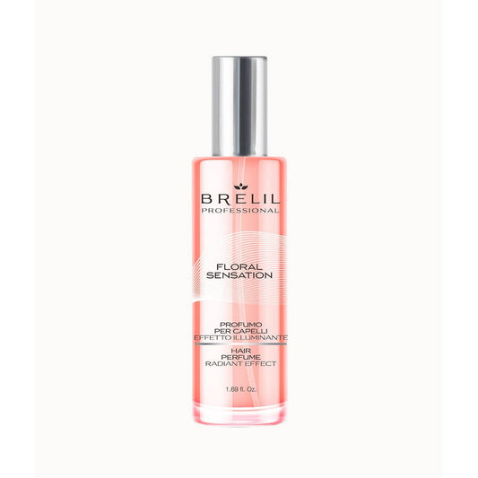 BRELIL PROFUMO PER CAPELLI PROFUMO PER CAPELLI FLORAL SENSATION EFFETTO ILLUMINANTE FLACONE 50ML - Luxuryhaircenter