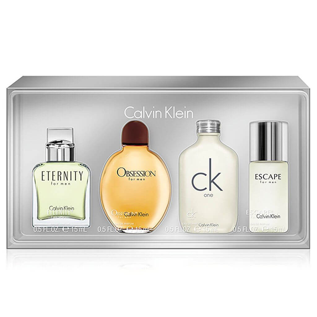 Calvin Klein Miniature Confezione Regalo 15ml Eternity EDT + 15ml Obsession EDT + 15ml CK One EDT + 15ml Escape EDT - Luxuryhaircenter