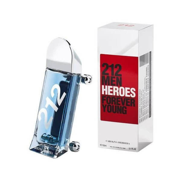 Carolina Herrera 212 Heroes Eau de Toilette 150ml Spray - Luxuryhaircenter