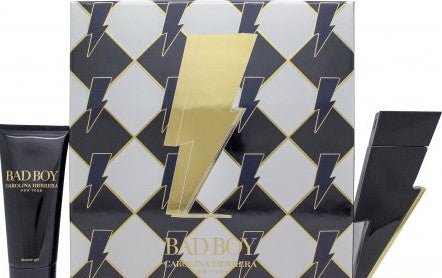 Carolina Herrera Bad Boy Gift Set 50ml EDT + 100ml Shower Gel - Luxuryhaircenter