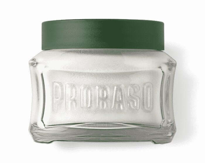 Crema Pre Barba Eucalipto e Mentolo Proraso Linea Verde vasetto 100 ml. - Luxuryhaircenter