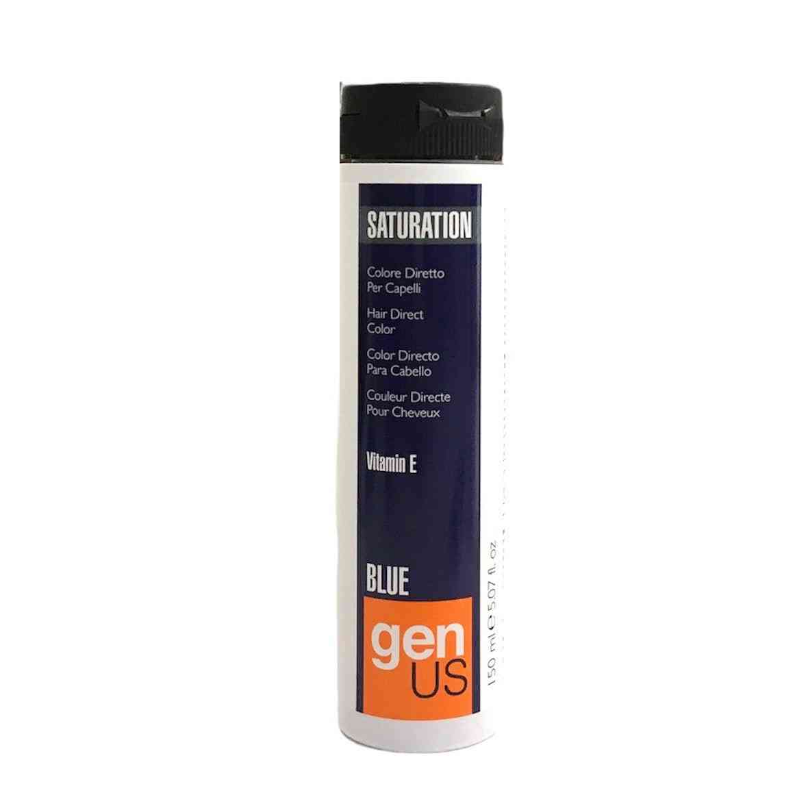 GENUS COLORAZIONE DIRETTA SATURATION 150ML BLUE - Luxuryhaircenter