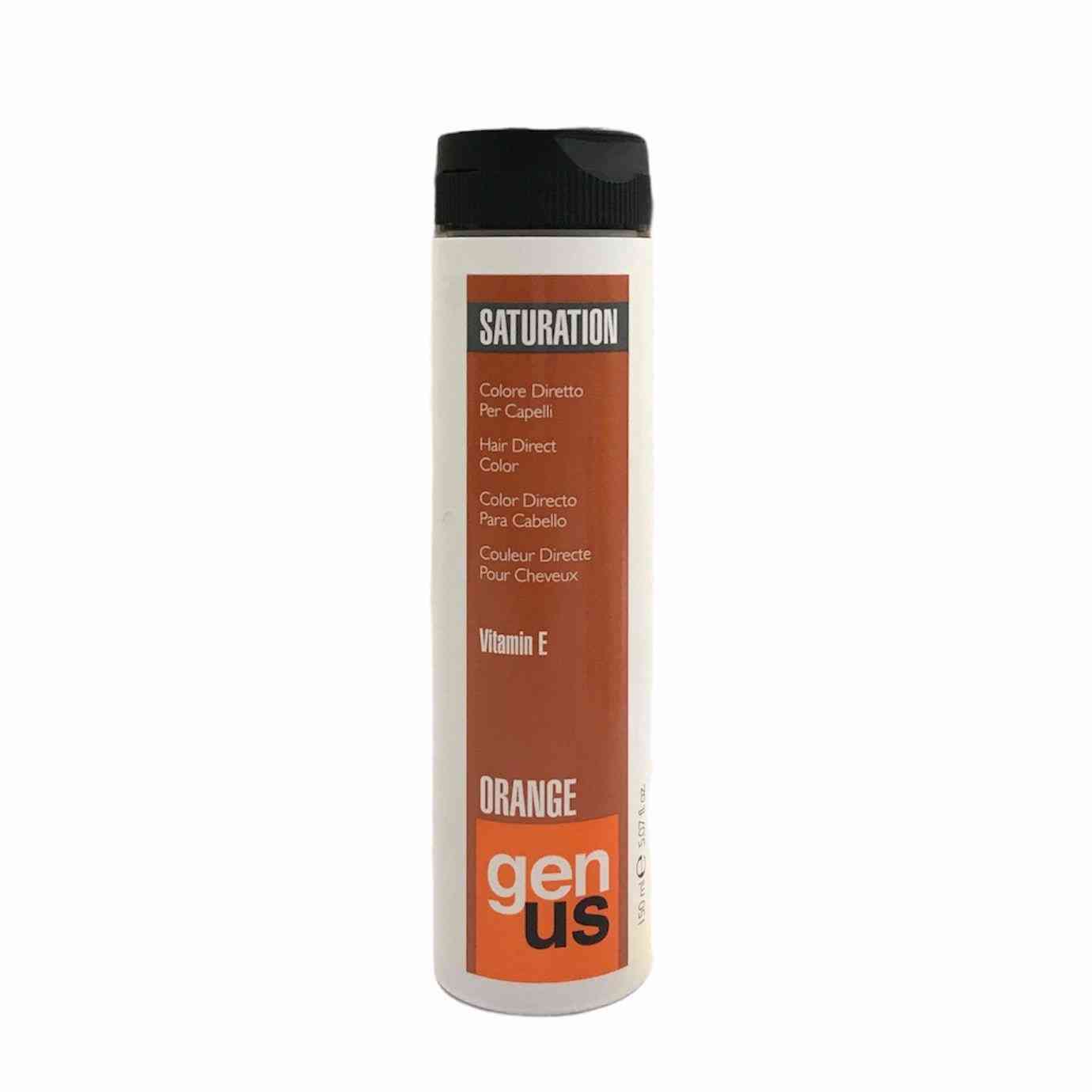 GENUS COLORAZIONE DIRETTA SATURATION 150ML ORANGE - Luxuryhaircenter