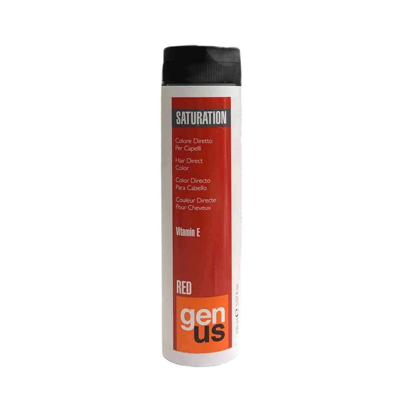 GENUS COLORAZIONE DIRETTA SATURATION 150ML RED - Luxuryhaircenter