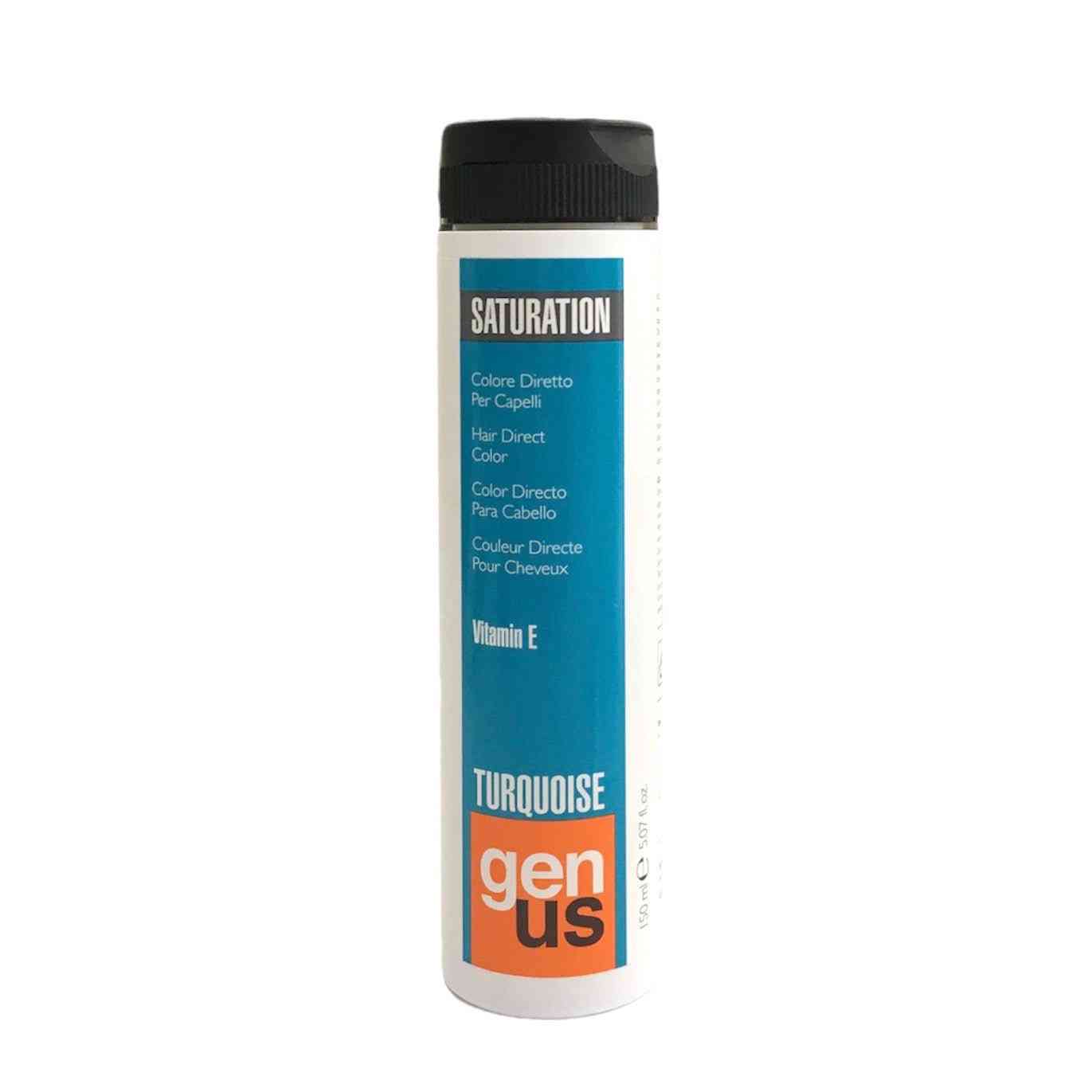 GENUS COLORAZIONE DIRETTA SATURATION 150ML TURQUOISE - Luxuryhaircenter