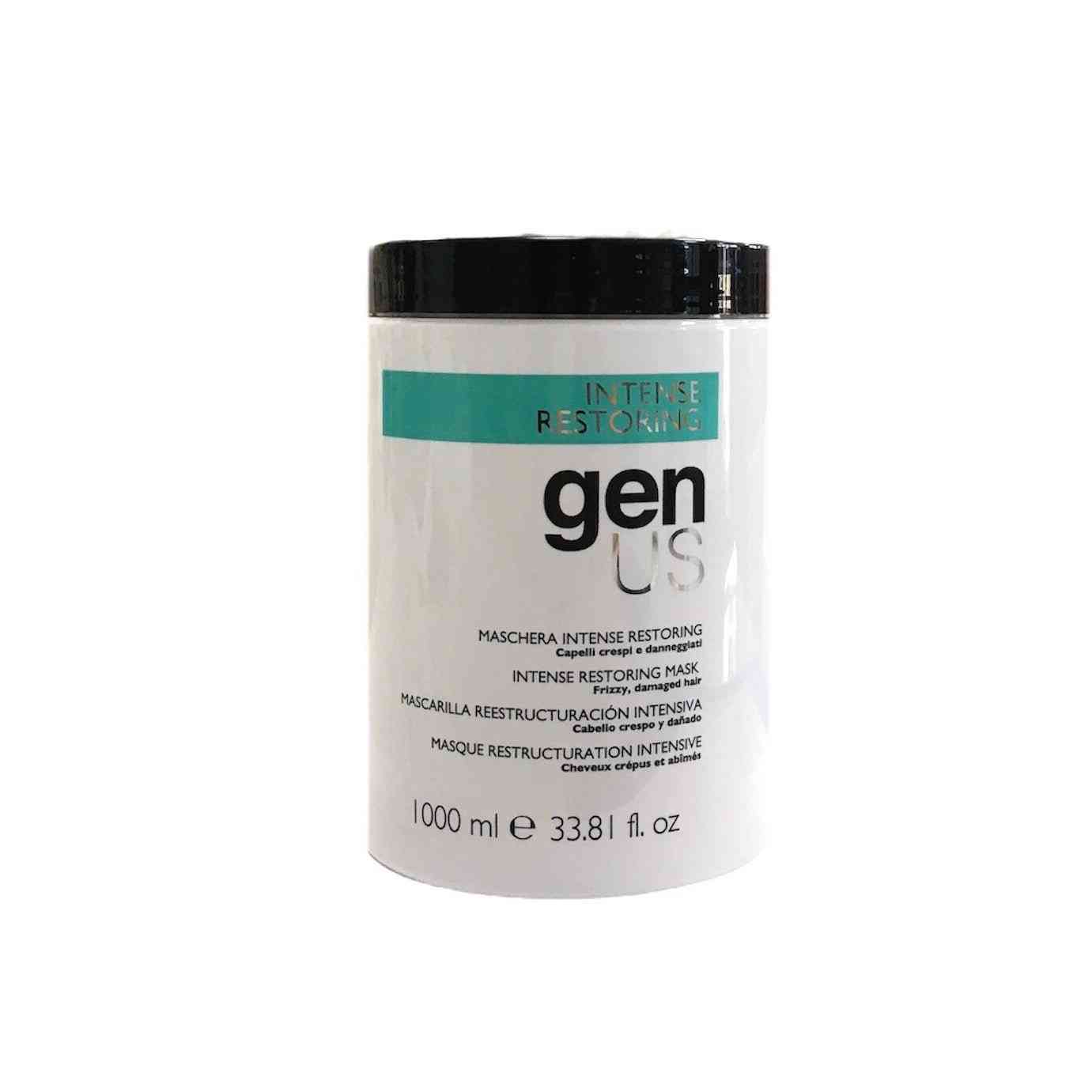 GENUS MASCHERA ANTICRESPO 1KG CAPELLI CRESPI E DANNEGGIATI - Luxuryhaircenter