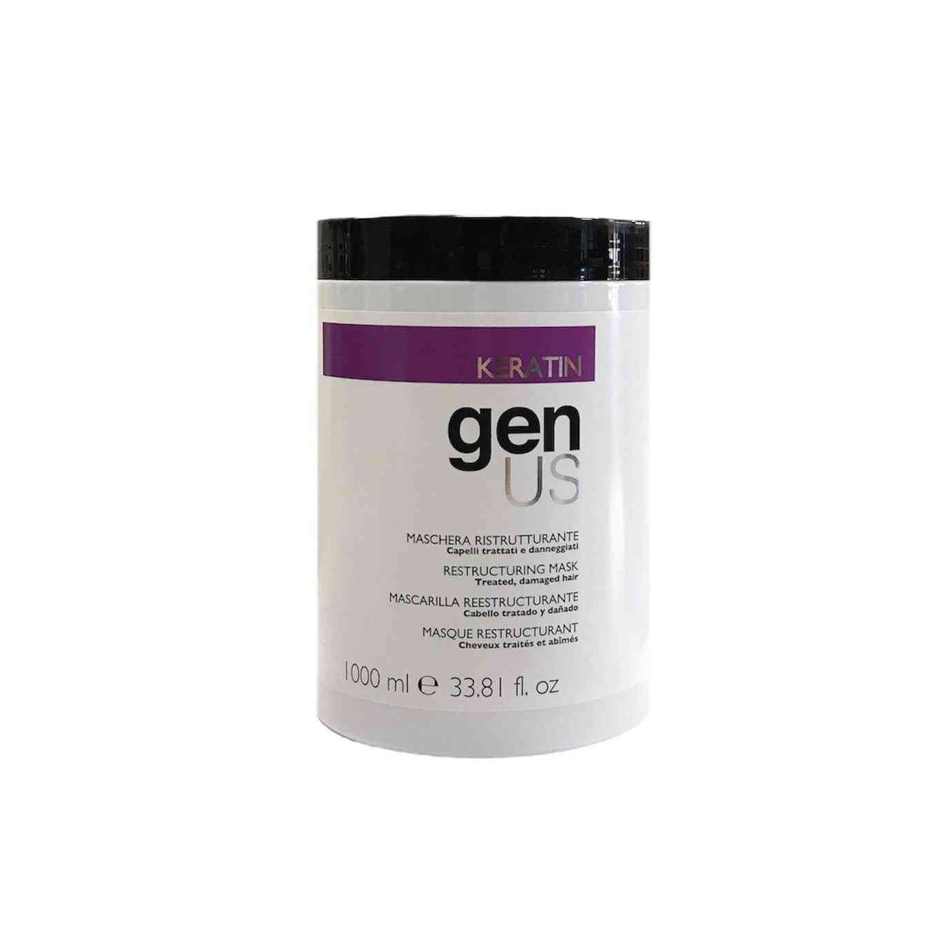 GENUS MASCHERA ANTICRESPO CON CHERATINA1KG - Luxuryhaircenter