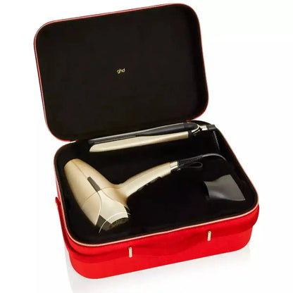 ghd Deluxe Set Platinum & Helios, piastra e phon professionali - Luxuryhaircenter