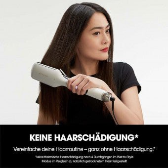 GHD DUET STYLE - PIASTRA ASCIUGACAPELLI 2 IN 1 bianca - Luxuryhaircenter