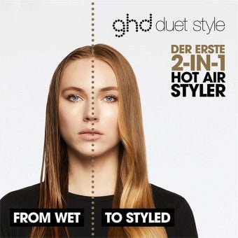 GHD DUET STYLE - PIASTRA ASCIUGACAPELLI 2 IN 1 NERA - Luxuryhaircenter