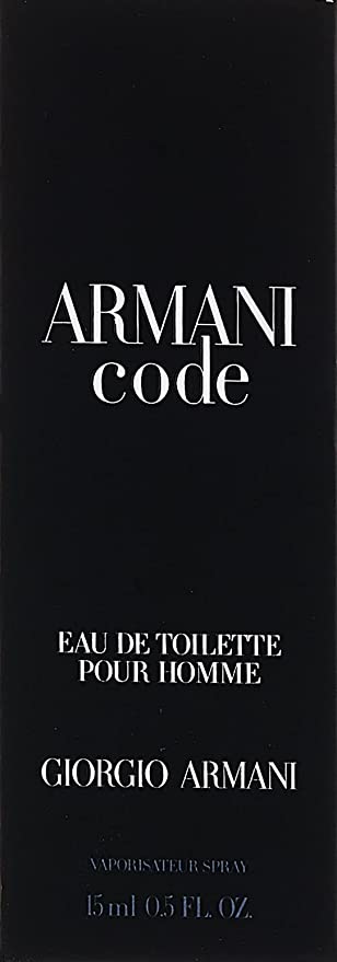 Giorgio Armani Code Eau de Toilette 15ml Spray - Luxuryhaircenter