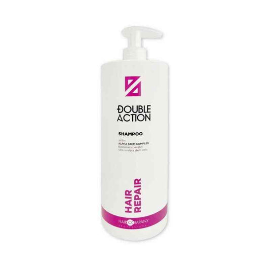hair company shampo ricostruttivo double action hair repair shampoo 1000 ml - Luxuryhaircenter