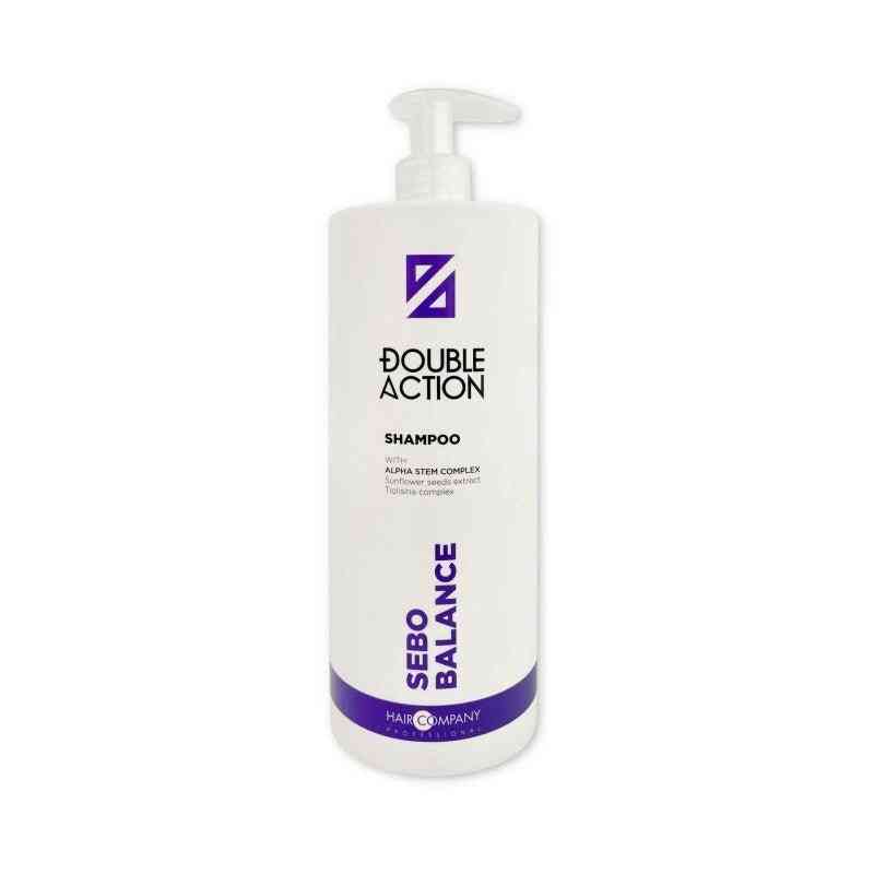 hair company shampoo anti grasso double action shampoo sebo balance 1000 ml - Luxuryhaircenter