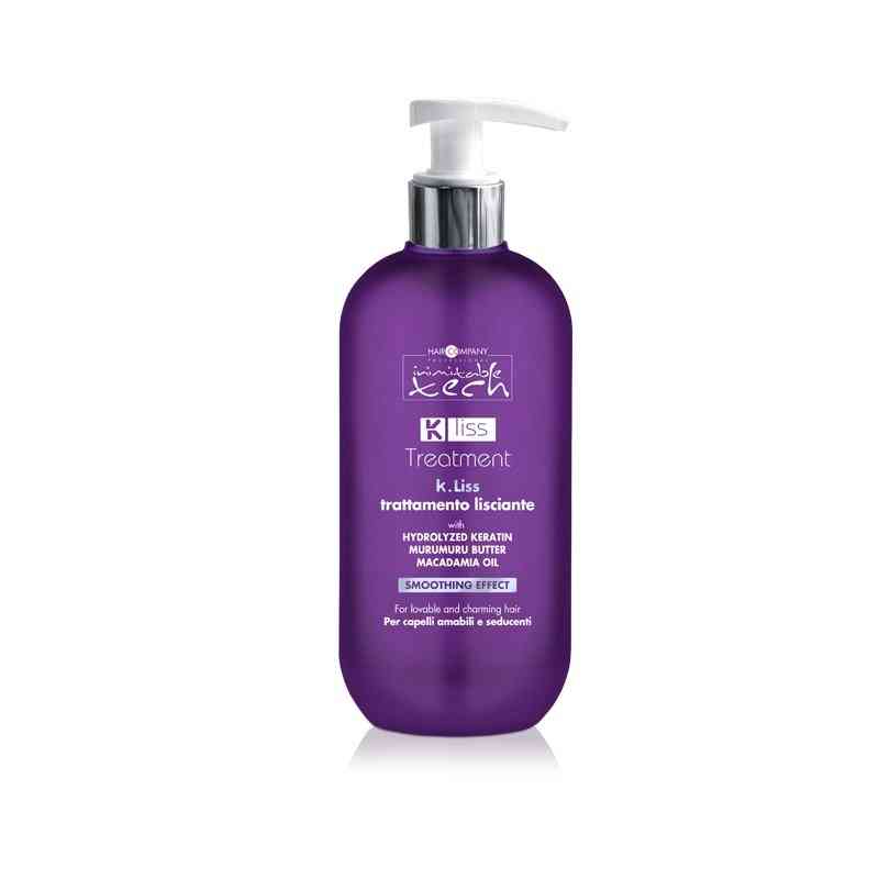 hair company trattamenti lisciante alla cheratina inimitable tech treatment k liss 500 ml - Luxuryhaircenter