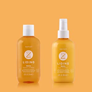 Kemon Liding Bahia Shampoo Idratante e Doposole per Capelli e Corpo + Liding Bahia, Spray Idratante e Districante Capelli e Corpo. - Luxuryhaircenter