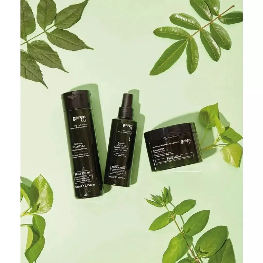 Kit Essential GreenUS 3 Pzs (Shampoo, Maschera, Conditioner) - Luxuryhaircenter