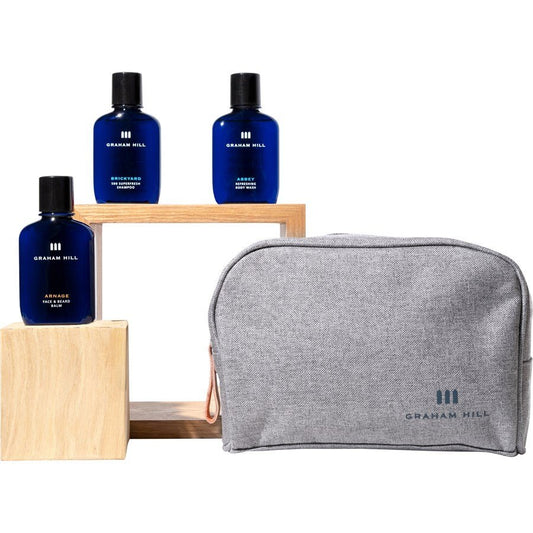 KIT SHAMPOO, BAGNO SCHIUMA RINFRESCANTE, BALSAMO VISO E SHAMPOO SUPER FRESH Graham Hill - Luxuryhaircenter