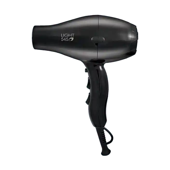 PHON PROFESSIONALE LEGGERO E POTENTE Melcap phon light 545 NERO - Luxuryhaircenter