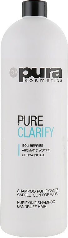 PURE CLARIFY SHAMPOO PURIFICANTE CUTE E CAPELLI CON FORFORA 1000 ML - Luxuryhaircenter