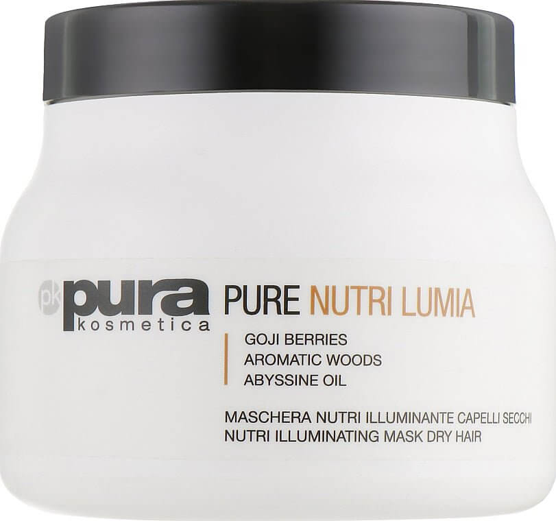 PURE NUTRI LUMIA MASCHERA NUTRIENTE ILLUMINANTE CAPELLI SECCHI 500 ML - Luxuryhaircenter